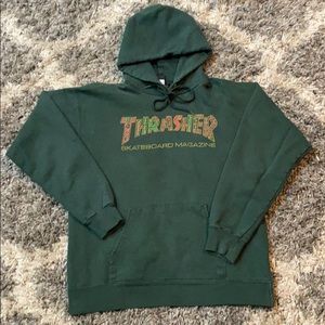 Forrest Green Thrasher Hoodie